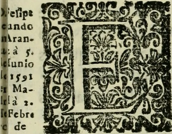 An illustration from Recopilacion de leyes de los reynos de las Indias : mandadas imprimir, y publicar por la magestad catolica del rey don Carlos II, nuestro señor : va dividida en quatro tomos, con el indice general, y al principio de cada tomo el indice especial de los titulos, que contiene, 1681, leaf 238