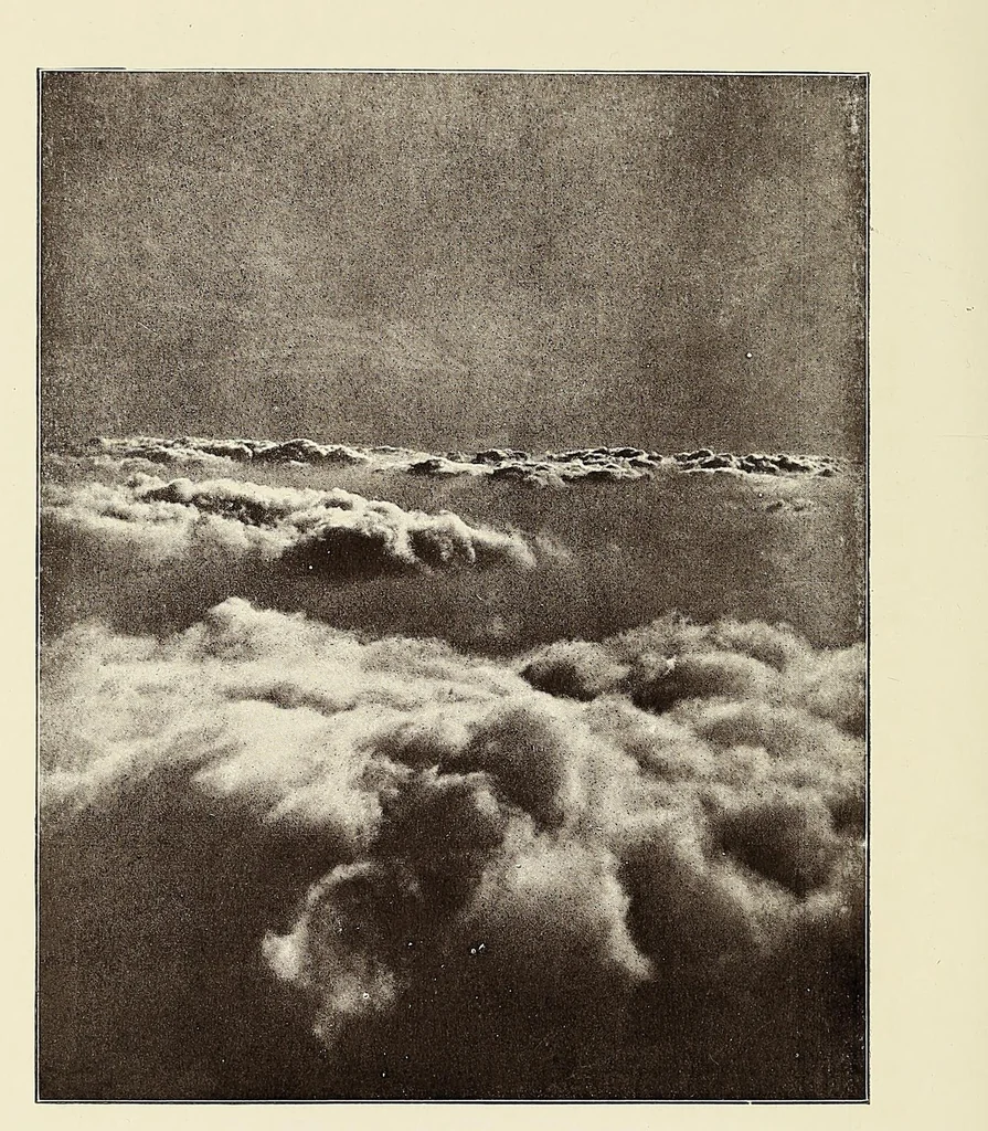 An illustration from The record of an aeronaut, being the life of John M. Bacon, 1907, leaf 420