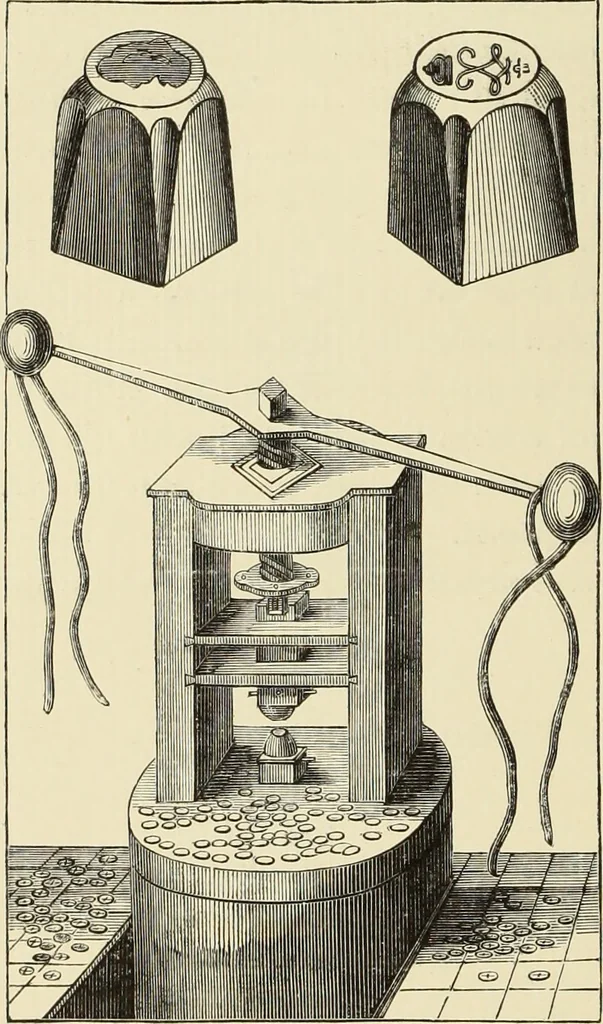 An illustration from Records of the coinage of Scotland : from the earliest period to the union, 1876, leaf 69