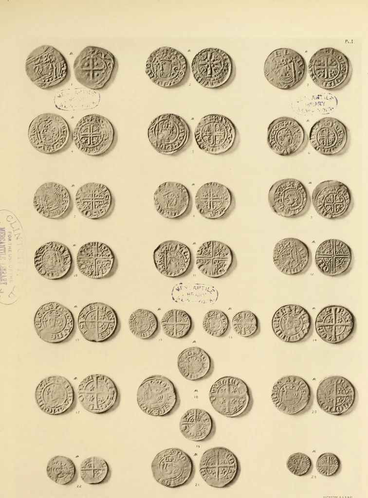 An illustration from Records of the coinage of Scotland : from the earliest period to the union, 1876, leaf 374