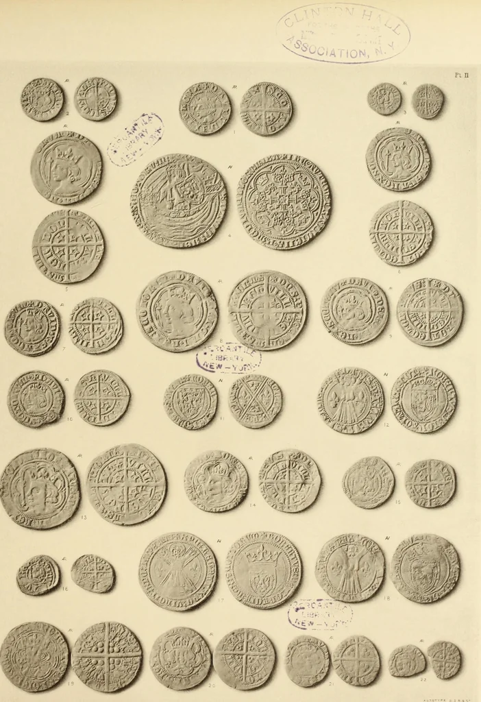 An illustration from Records of the coinage of Scotland : from the earliest period to the union, 1876, leaf 378