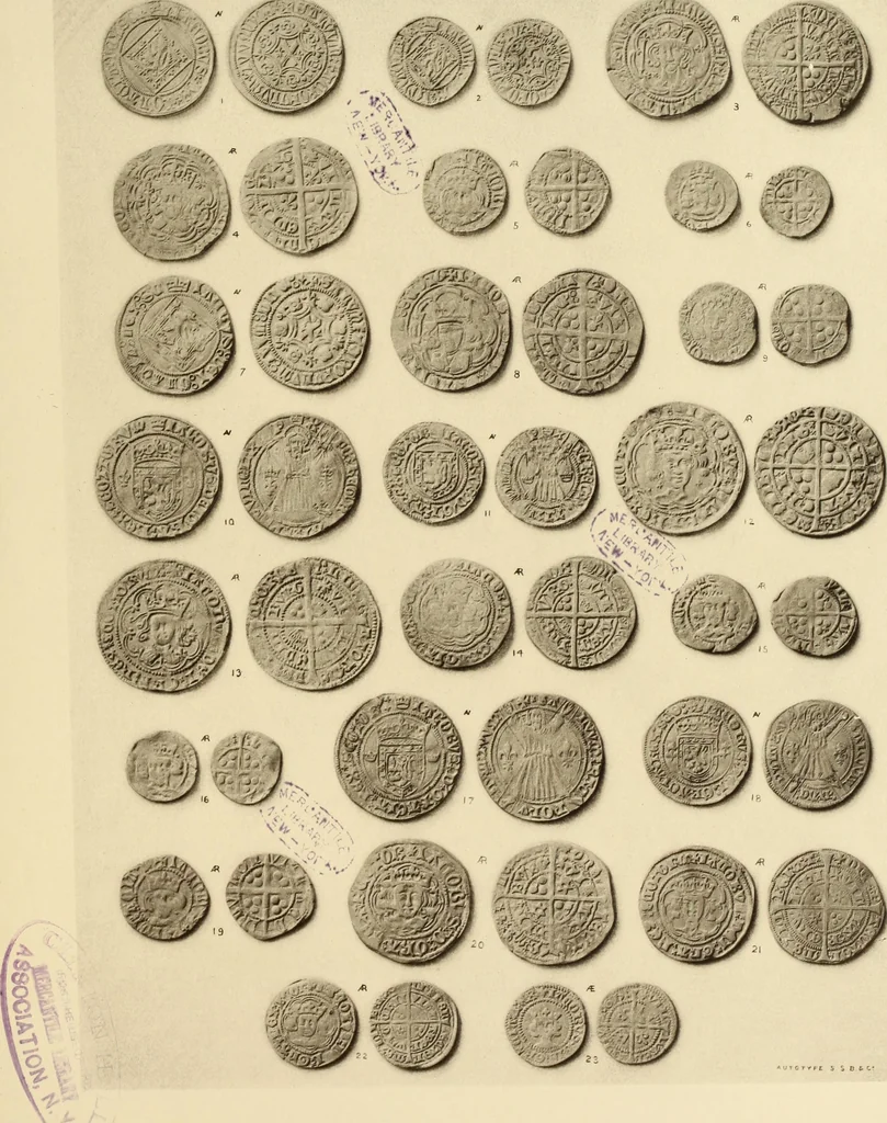 An illustration from Records of the coinage of Scotland : from the earliest period to the union, 1876, leaf 382