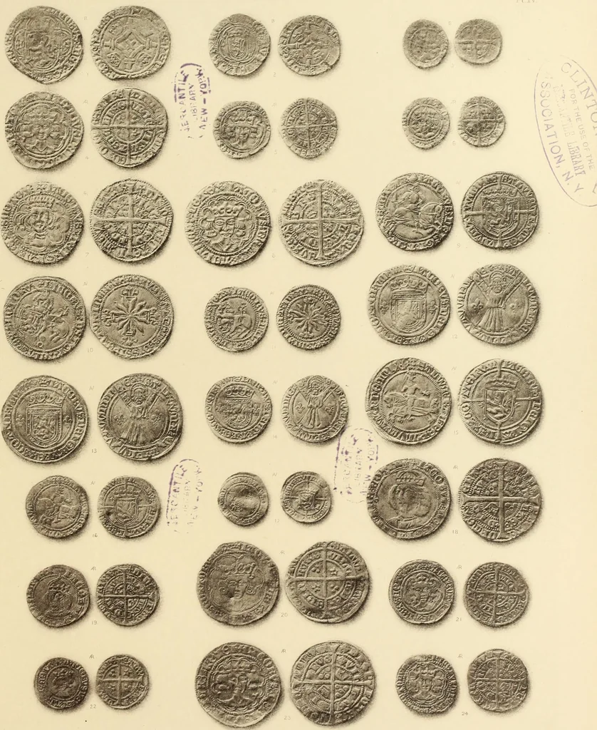An illustration from Records of the coinage of Scotland : from the earliest period to the union, 1876, leaf 386