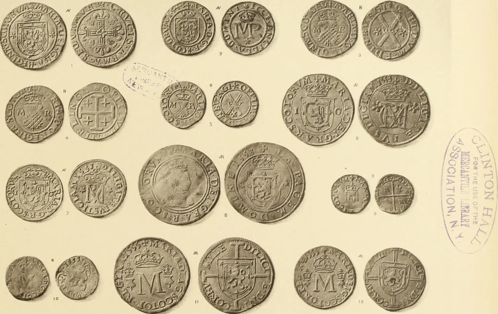 An illustration from Records of the coinage of Scotland : from the earliest period to the union, 1876, leaf 394