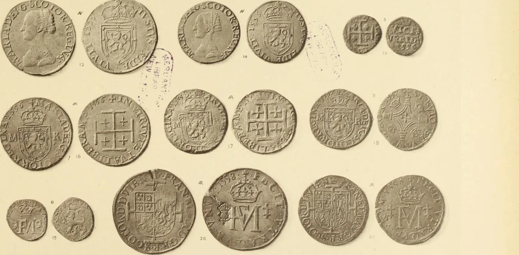 An illustration from Records of the coinage of Scotland : from the earliest period to the union, 1876, leaf 394