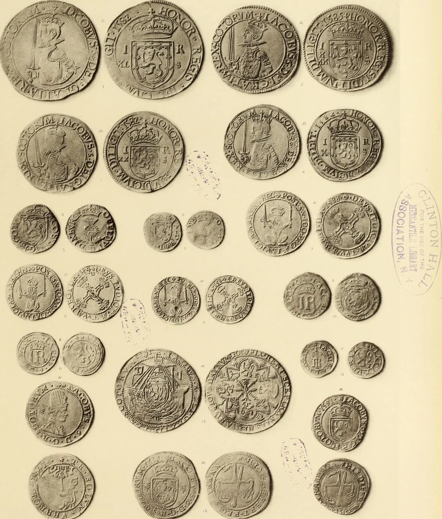 An illustration from Records of the coinage of Scotland : from the earliest period to the union, 1876, leaf 406