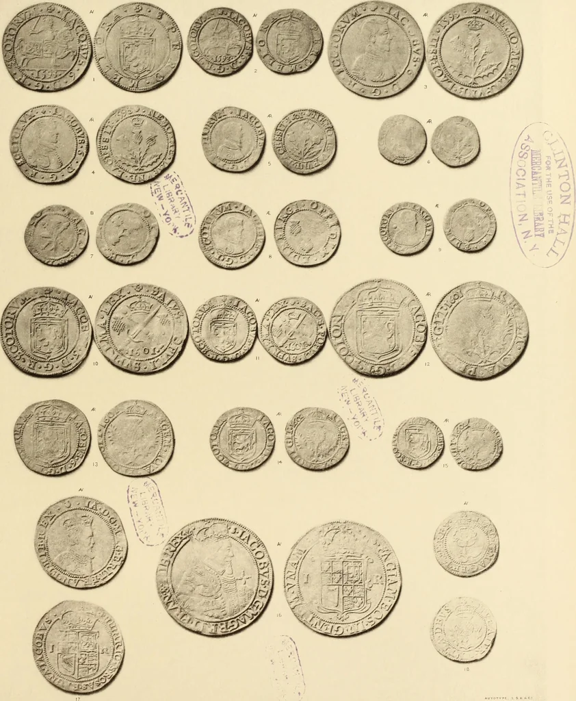 An illustration from Records of the coinage of Scotland : from the earliest period to the union, 1876, leaf 410