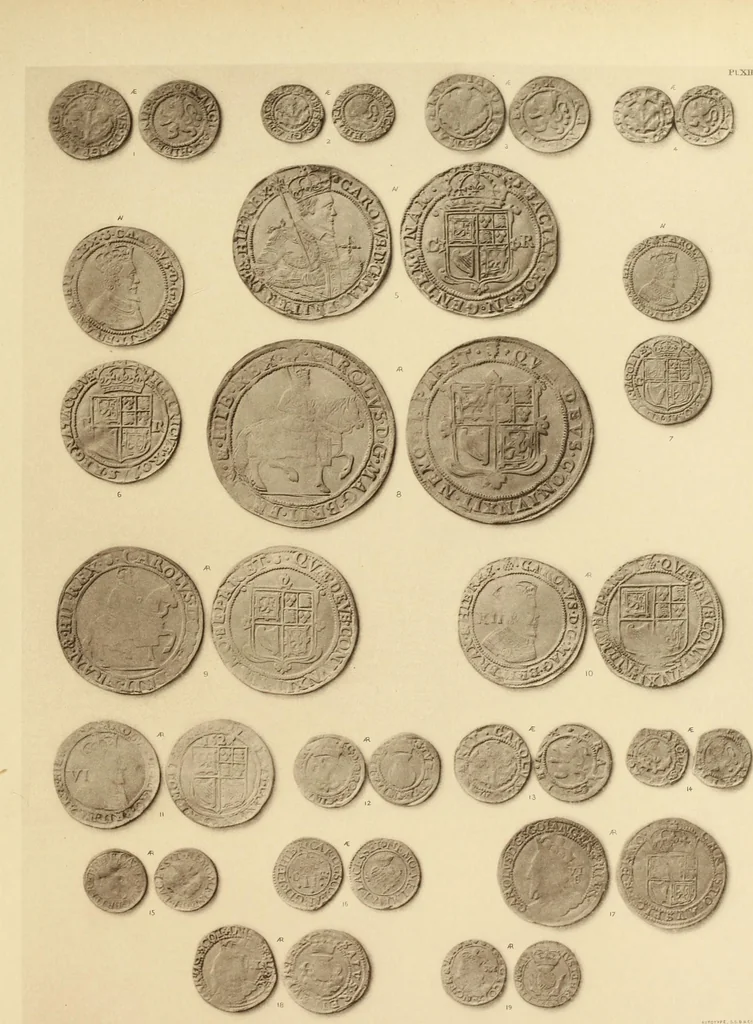An illustration from Records of the coinage of Scotland : from the earliest period to the union, 1876, leaf 418