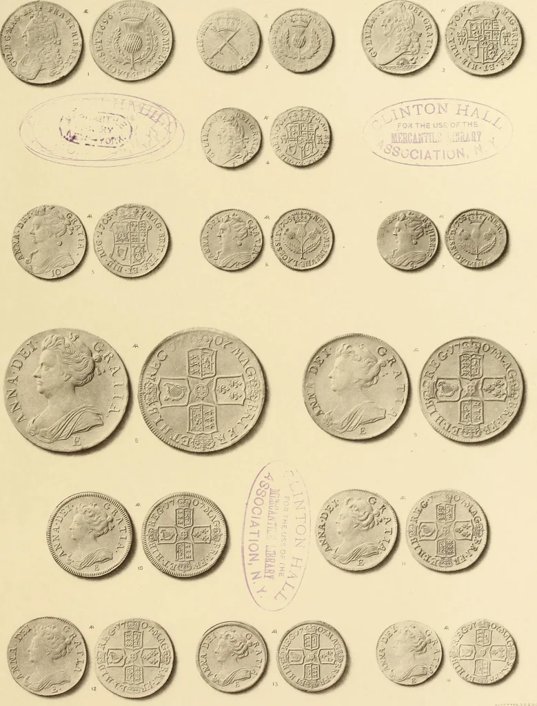 An illustration from Records of the coinage of Scotland : from the earliest period to the union, 1876, leaf 434