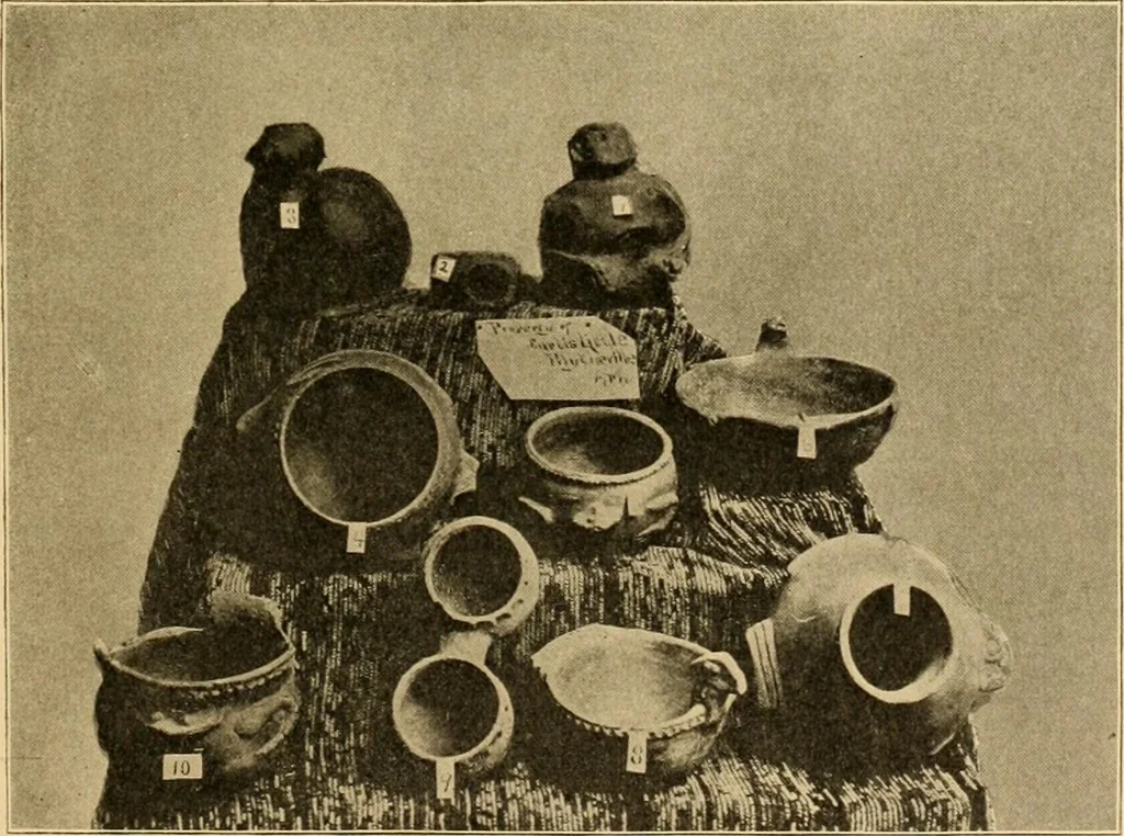 An illustration from Records of the past, 1904, leaf 132