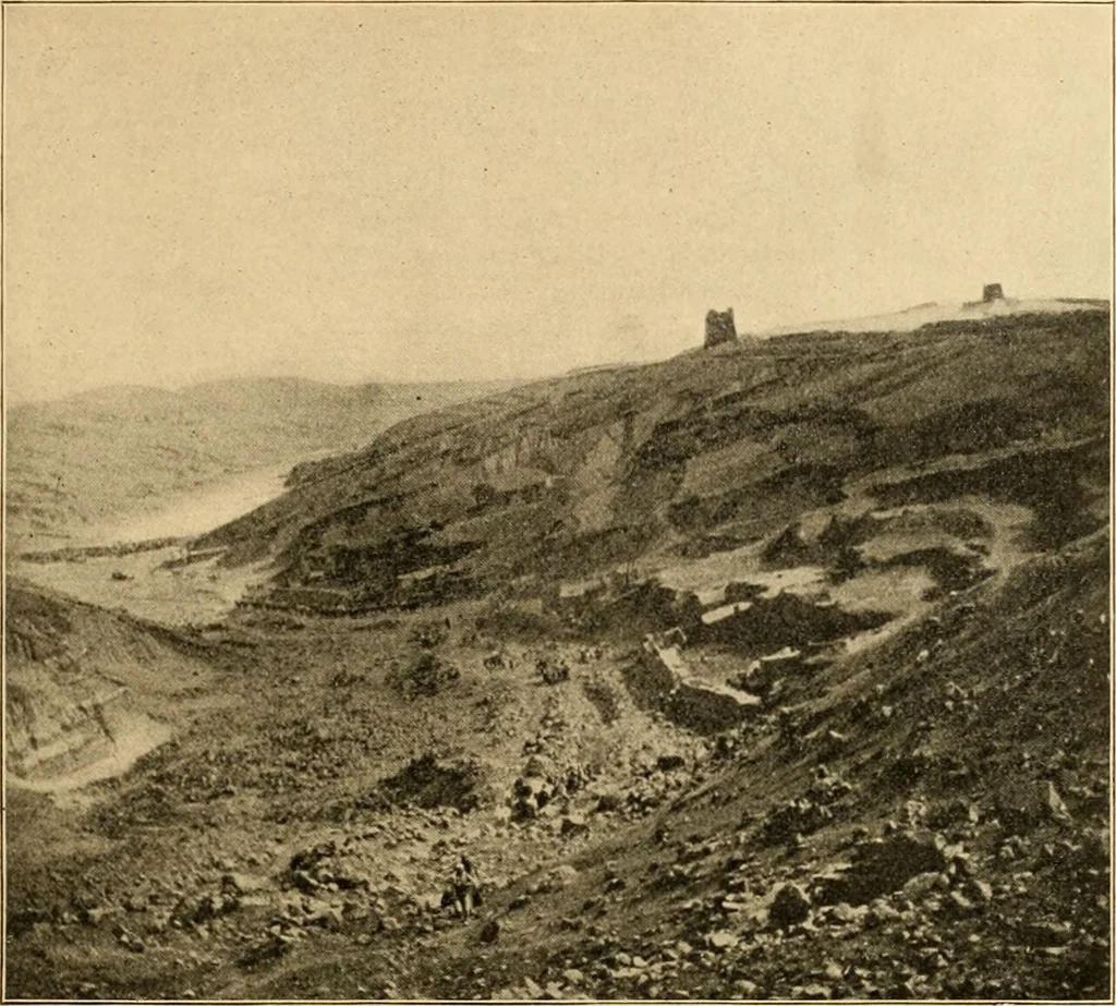 An illustration from Records of the past, 1904, leaf 176