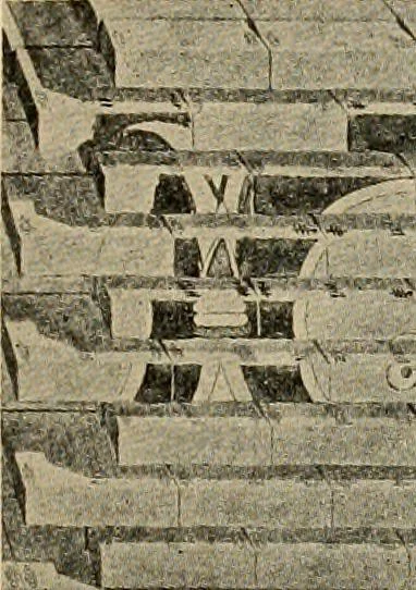 An illustration from Records of the past, 1904, leaf 184