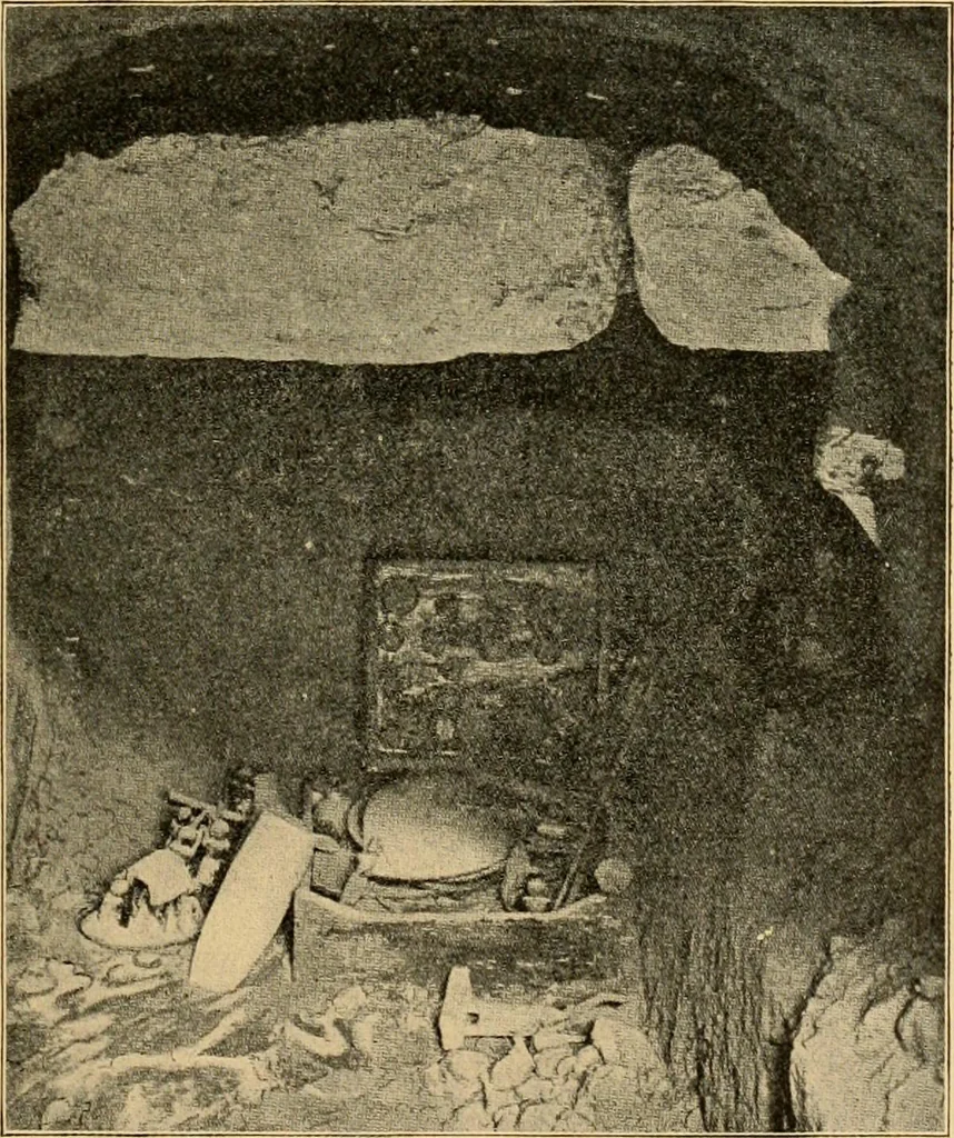 An illustration from Records of the past, 1904, leaf 210