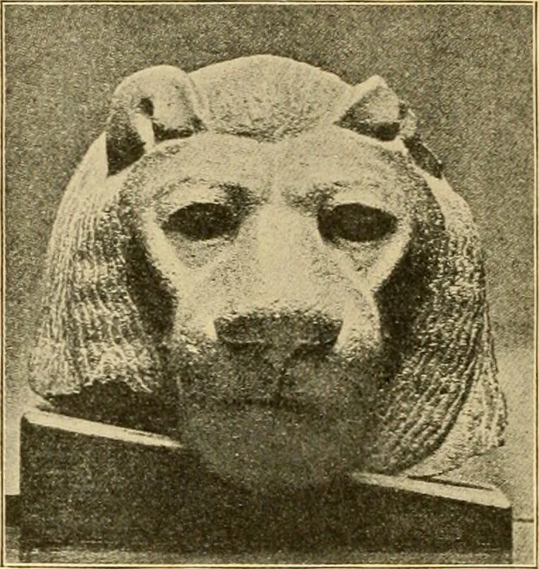 An illustration from Records of the past, 1904, leaf 223