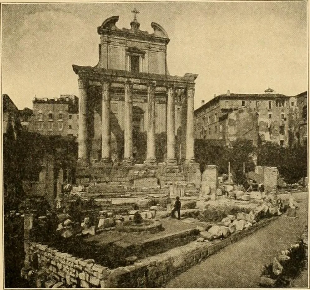 An illustration from Records of the past, 1904, leaf 324