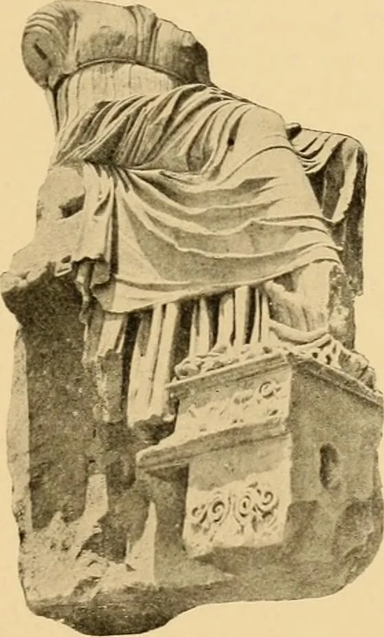 An illustration from Records of the past, 1904, leaf 374