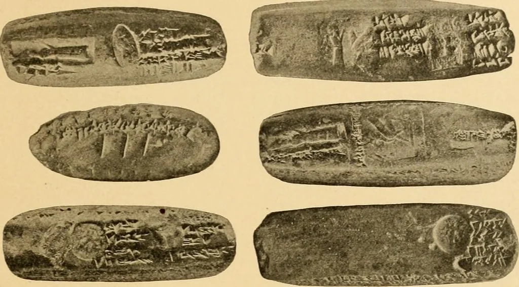 An illustration from Records of the past, 1904, leaf 378