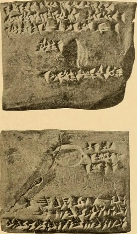 An illustration from Records of the past, 1904, leaf 384
