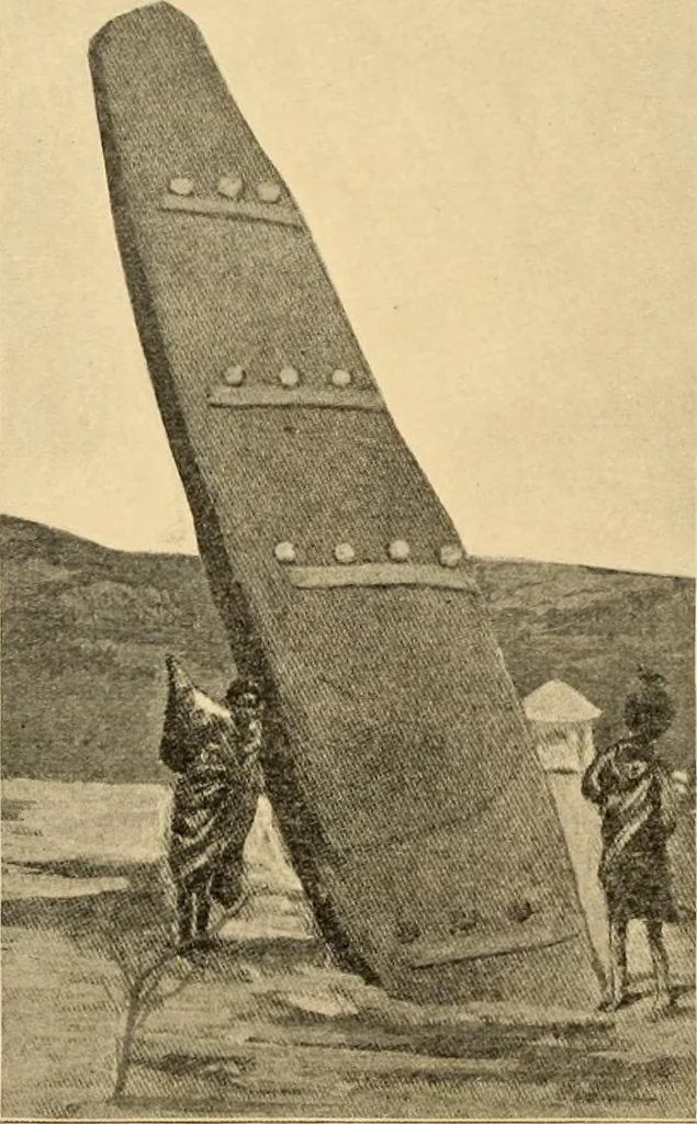 An illustration from Records of the past, 1904, leaf 48
