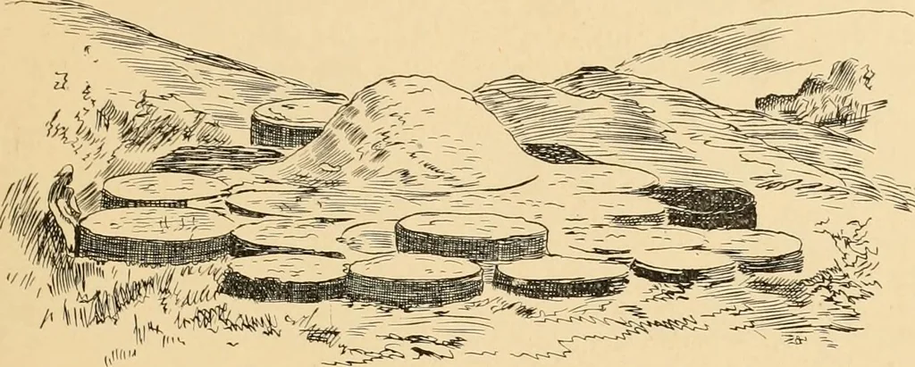 An illustration from Records of the past, 1904, leaf 52