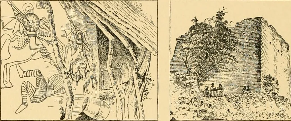 An illustration from Records of the past, 1904, leaf 53