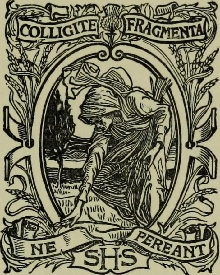 An illustration from The records of a Scottish cloth manufactory at New Mills, Haddingtonshire, 1681-1703;, 1905, leaf 6