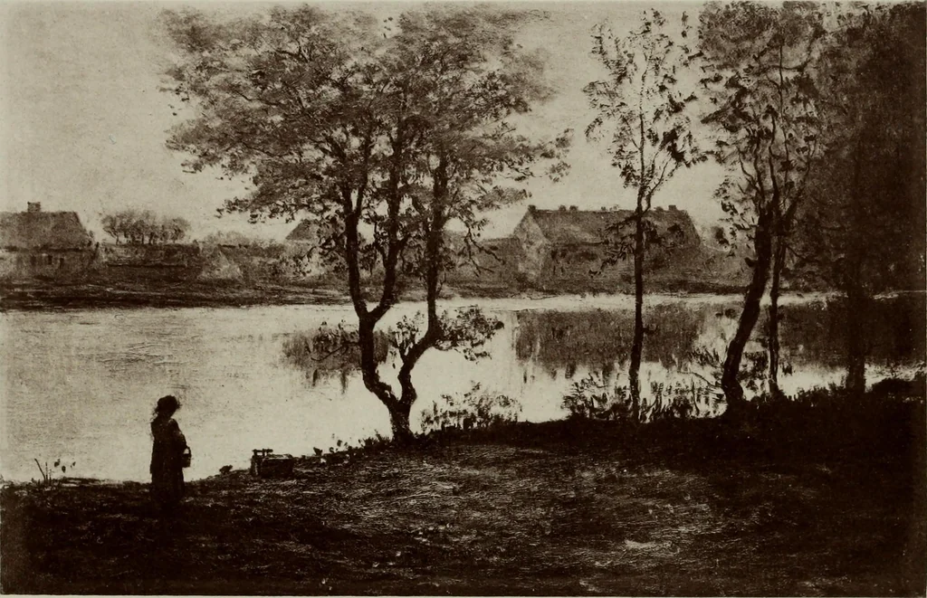An illustration from Records of William M. Hunt, 1881, leaf 90
