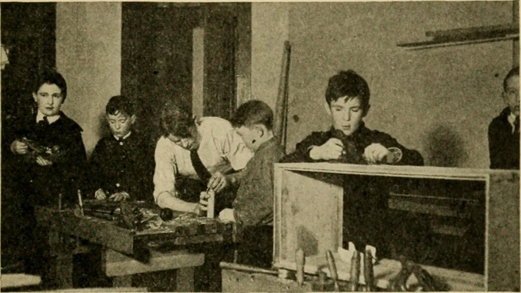 An illustration from Recreation and the church, 1917, leaf 110
