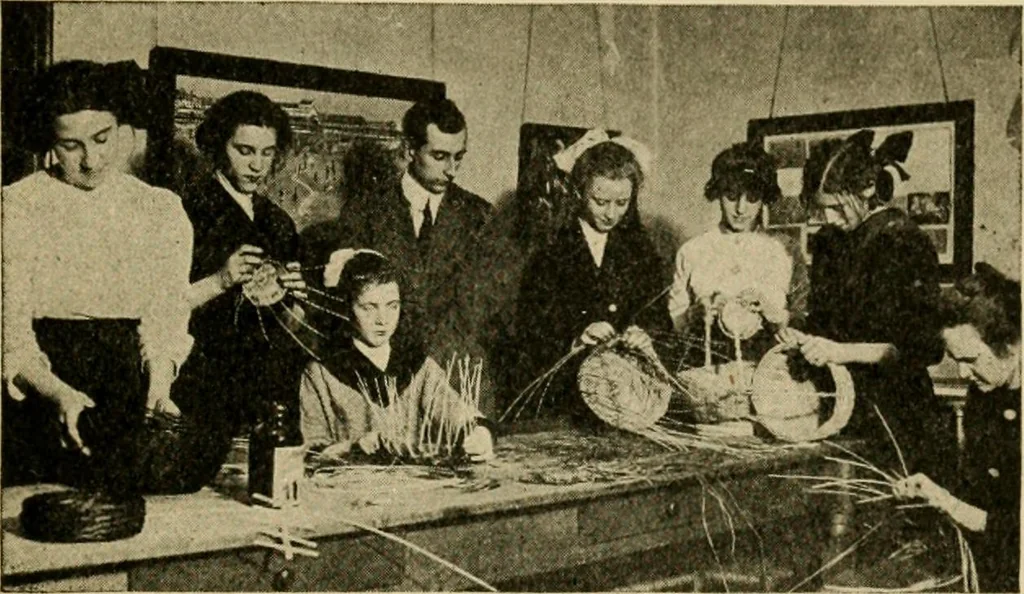 An illustration from Recreation and the church, 1917, leaf 116