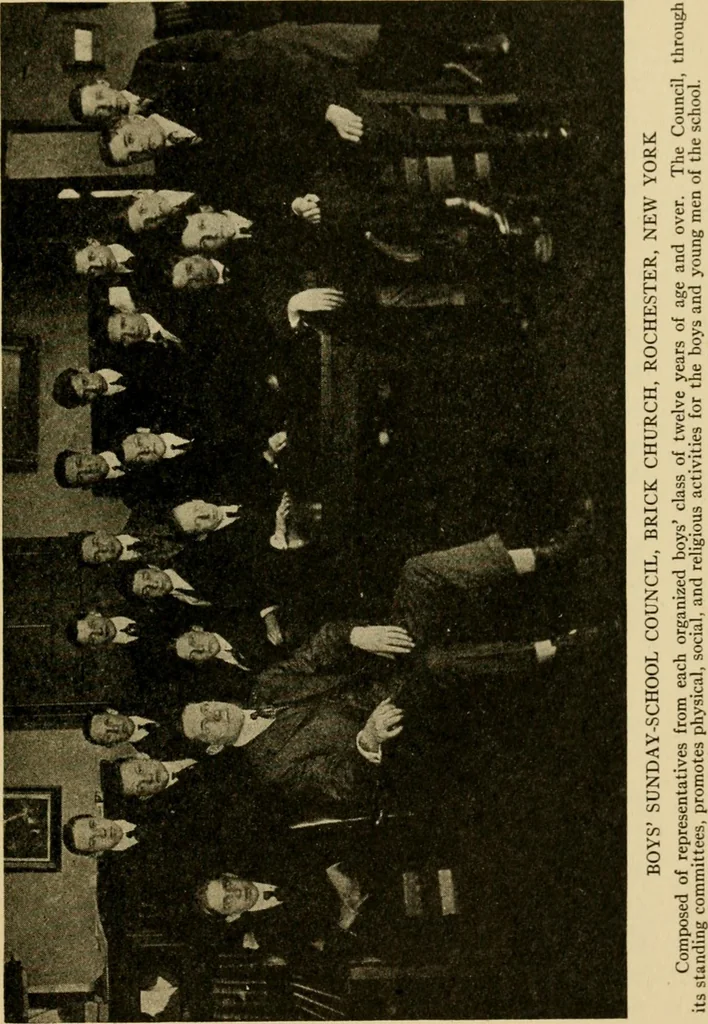 An illustration from Recreation and the church, 1917, leaf 148