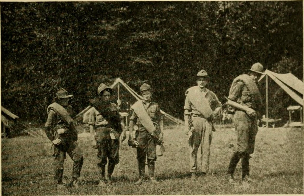 An illustration from Recreation and the church, 1917, leaf 162