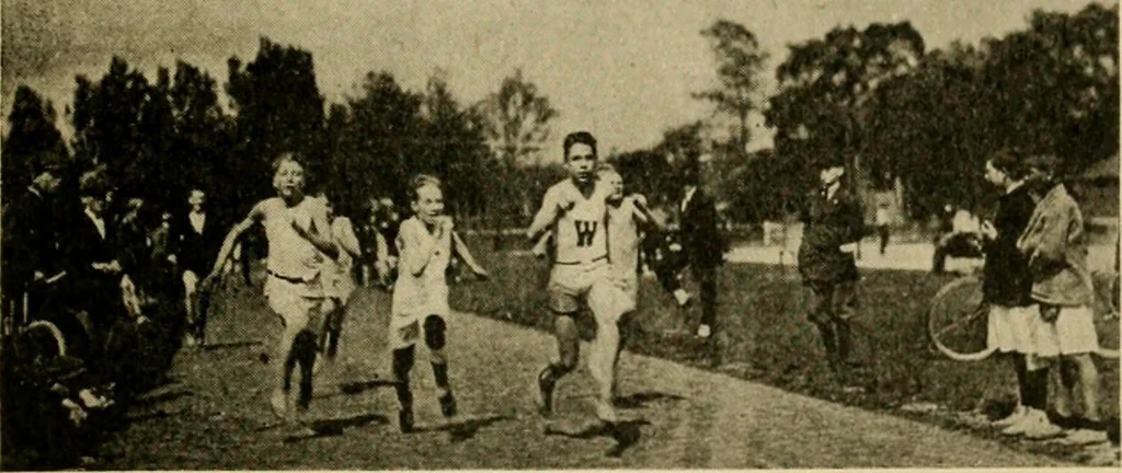 An illustration from Recreation and the church, 1917, leaf 34