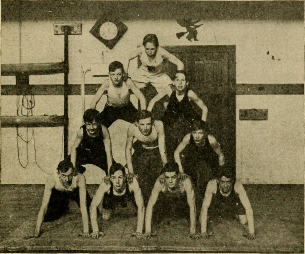 An illustration from Recreation and the church, 1917, leaf 42