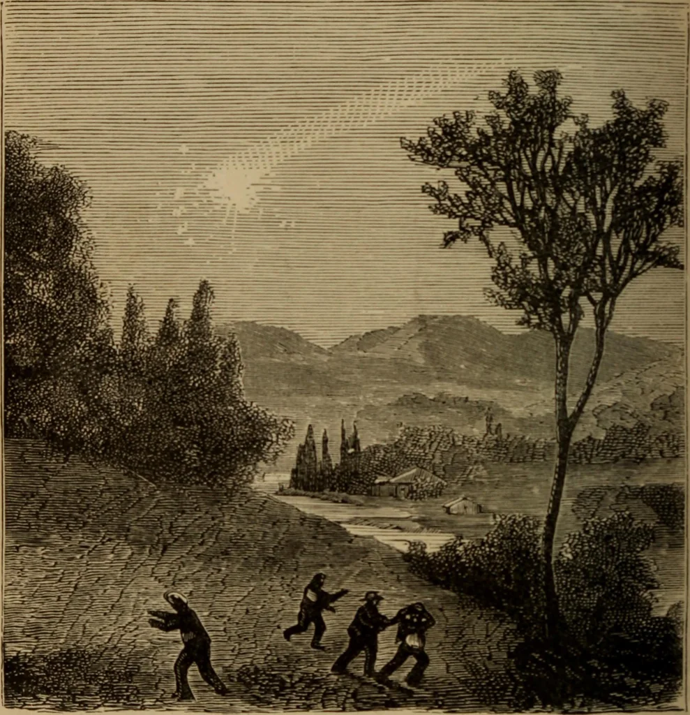 An illustration from Recreations in astronomy : with directions for practical experiments and telescopic work, 1879, leaf 137