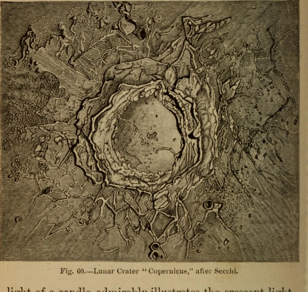 An illustration from Recreations in astronomy : with directions for practical experiments and telescopic work, 1879, leaf 173