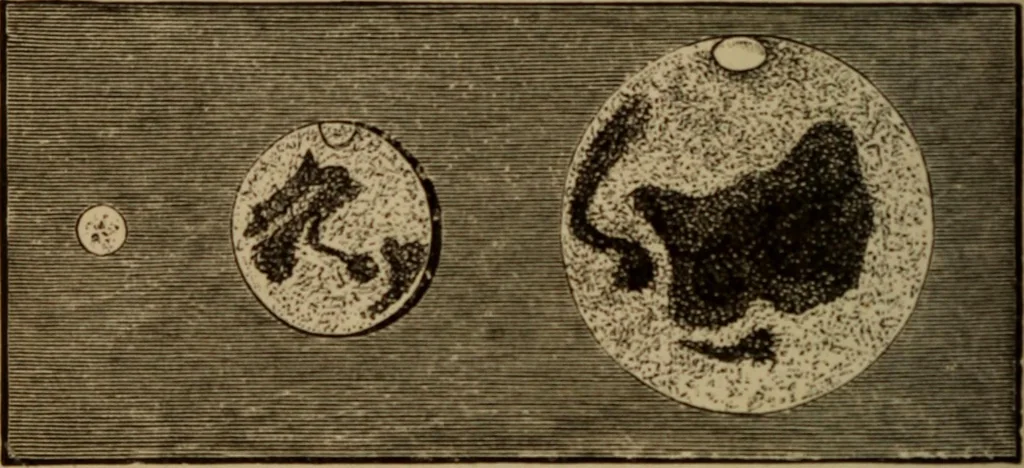 An illustration from Recreations in astronomy : with directions for practical experiments and telescopic work, 1879, leaf 177