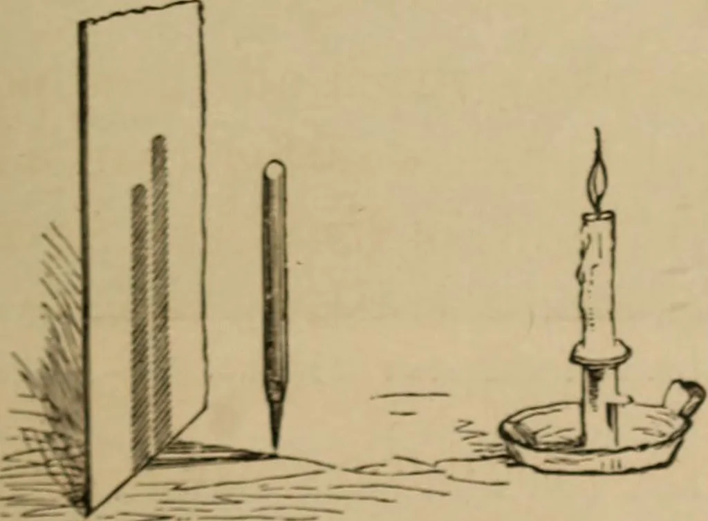 An illustration from Recreations in astronomy : with directions for practical experiments and telescopic work, 1879, leaf 52