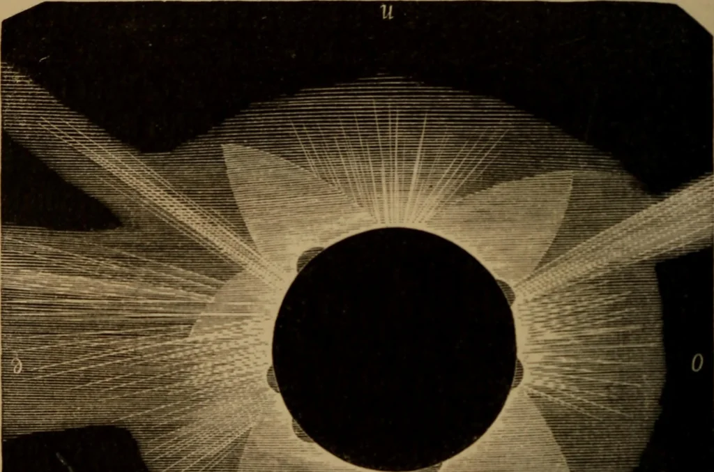 An illustration from Recreations in astronomy : with directions for practical experiments and telescopic work, 1879, leaf 99