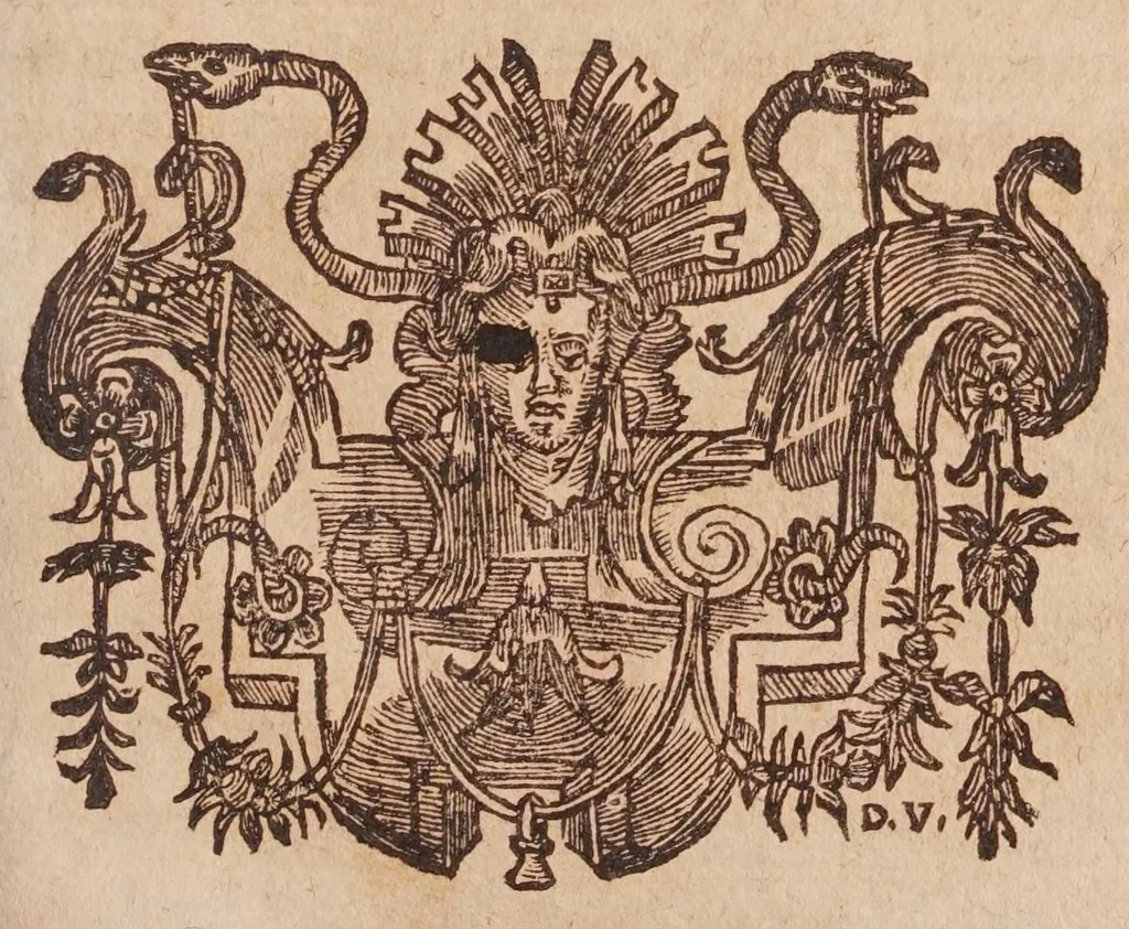 An illustration from Recreations mathematiques : composé̈s de plusieurs problemes plaisans & facetieux, d'arithmetique, geometrie, astrologie, optique, perspectiue, mechanique, & d'autres rares & curieux secrets : plusieurs desquels n'ont iamais esté imprimez : premiere et seconde partie : la troisiesme partie contient vn recueil de plusieurs gentilles & recreatiues inuentions de feux d'artifice : la maniere de faire toutes sortes de fuzées, simples & composées : le tout representé par figures, 1642, leaf 233