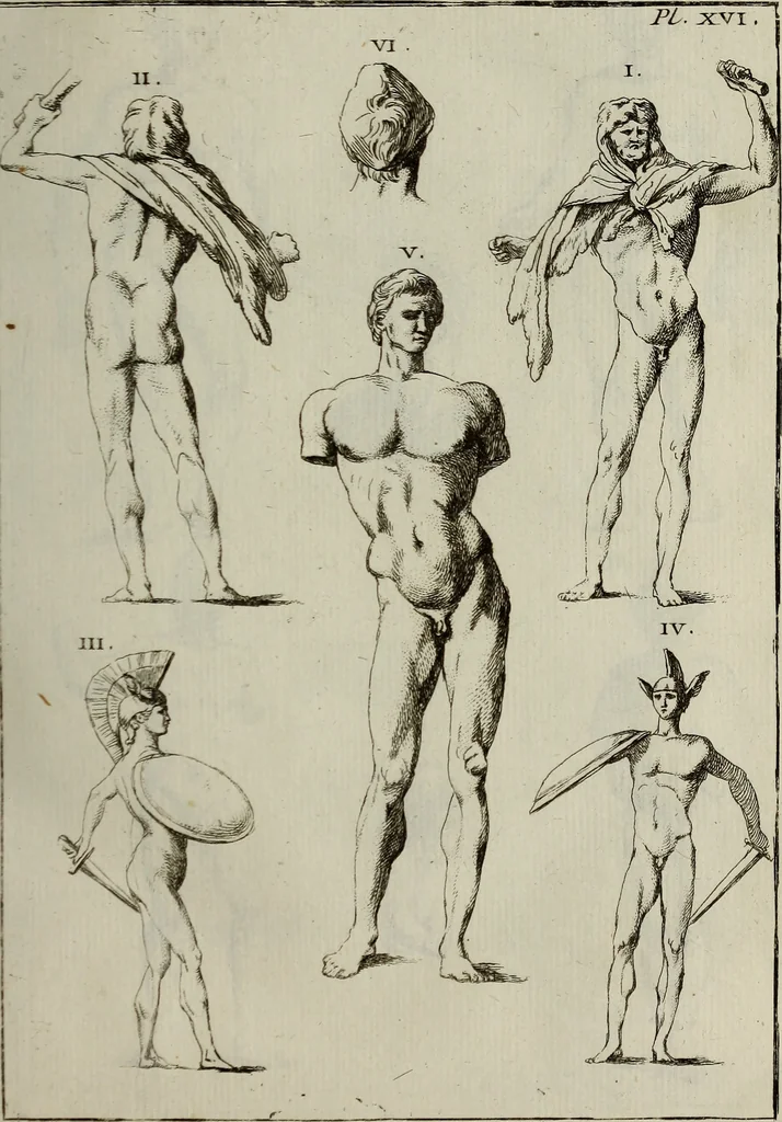An illustration from Recueil d'antiquités égyptiennes, étrusques, greques et romaines, 1752, leaf 152