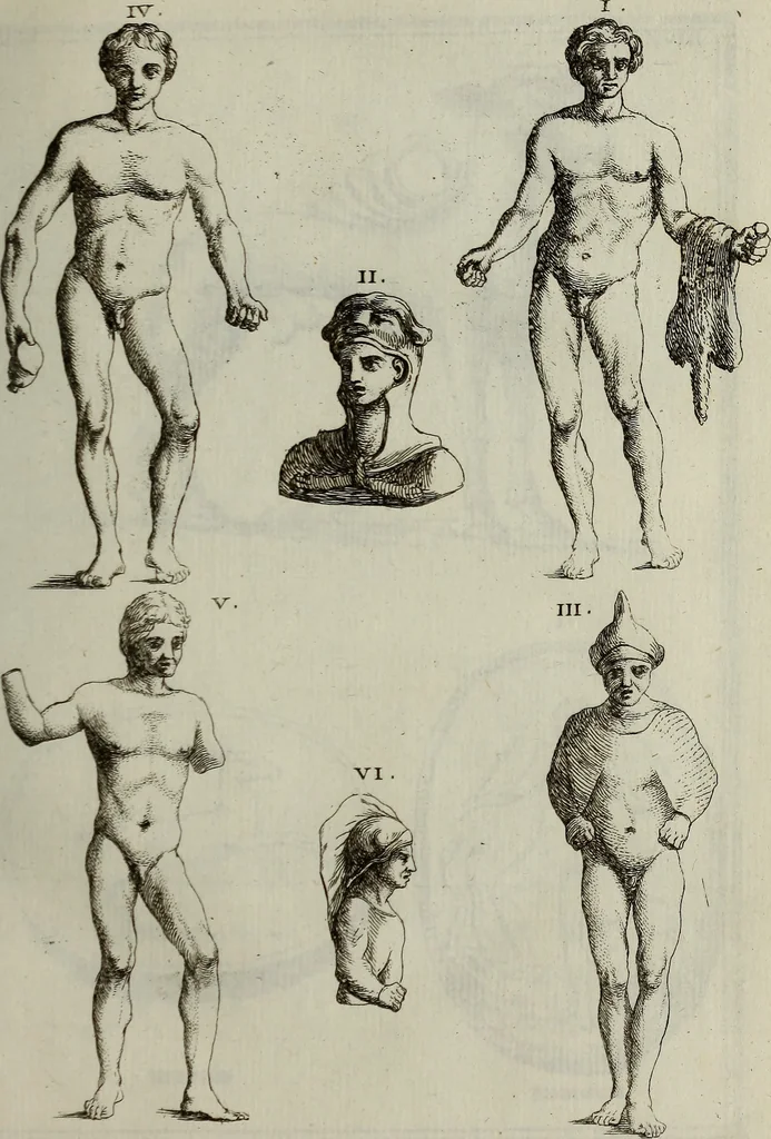 An illustration from Recueil d'antiquités égyptiennes, étrusques, greques et romaines, 1752, leaf 154