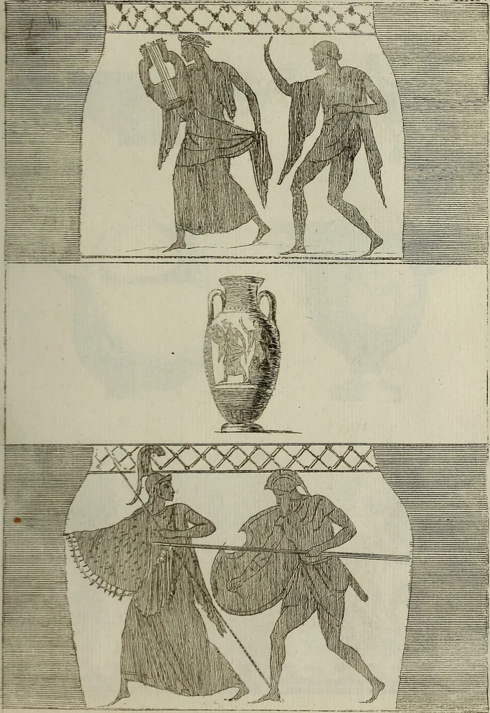 An illustration from Recueil d'antiquités égyptiennes, étrusques, greques et romaines, 1752, leaf 162