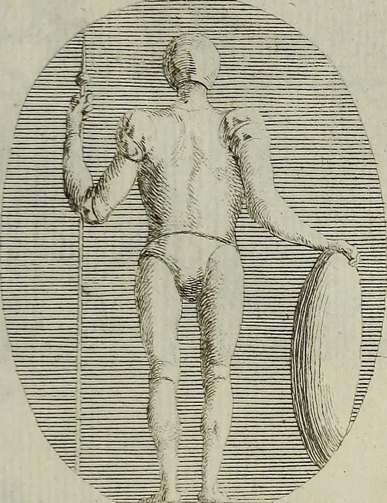 An illustration from Recueil d'antiquités égyptiennes, étrusques, greques et romaines, 1752, leaf 176