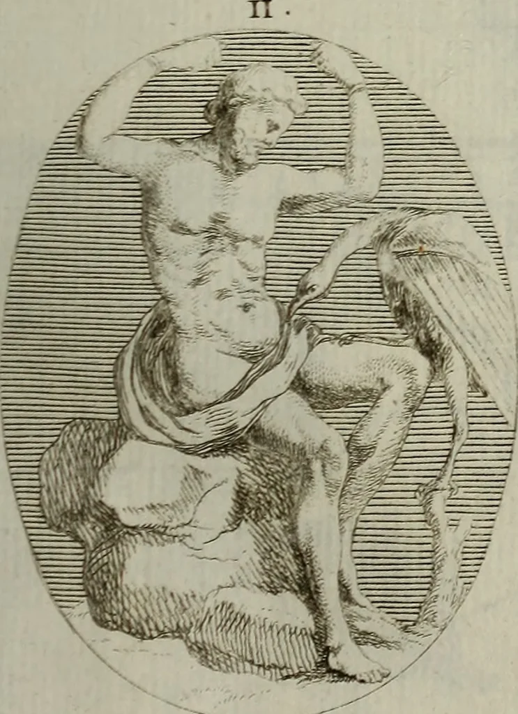 An illustration from Recueil d'antiquités égyptiennes, étrusques, greques et romaines, 1752, leaf 176
