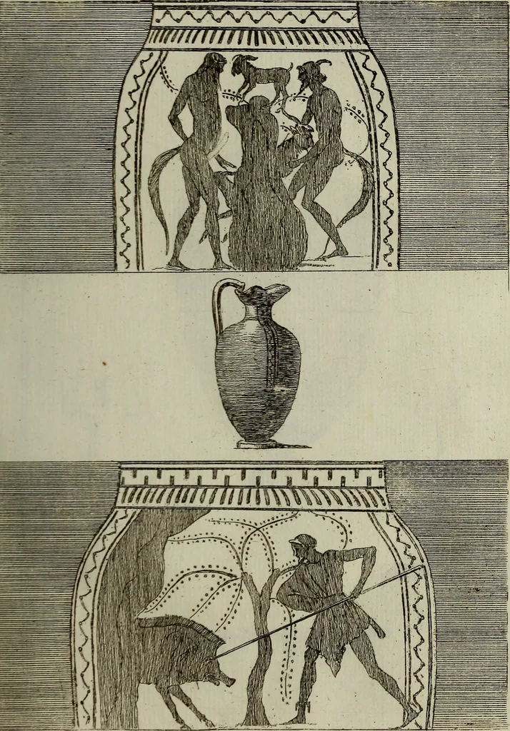 An illustration from Recueil d'antiquités égyptiennes, étrusques, greques et romaines, 1752, leaf 178