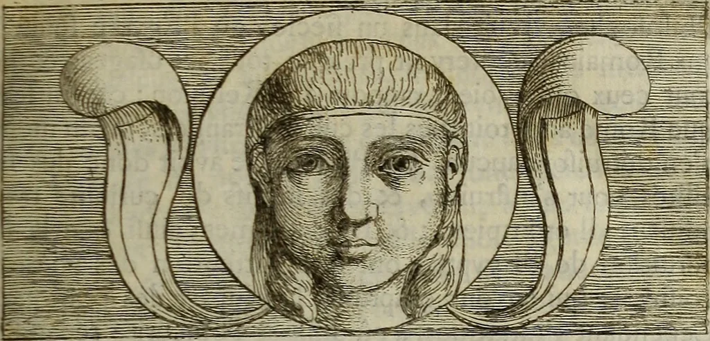 An illustration from Recueil d'antiquités égyptiennes, étrusques, greques et romaines, 1752, leaf 18