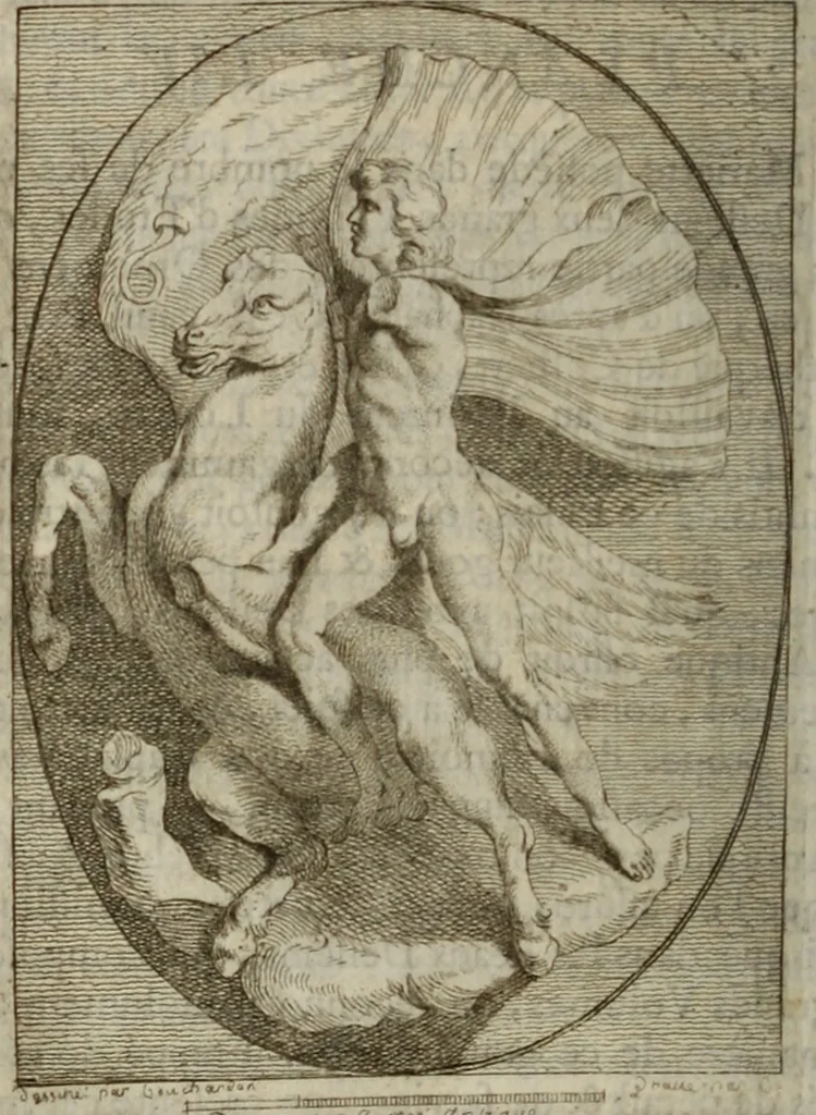 An illustration from Recueil d'antiquités égyptiennes, étrusques, greques et romaines, 1752, leaf 261