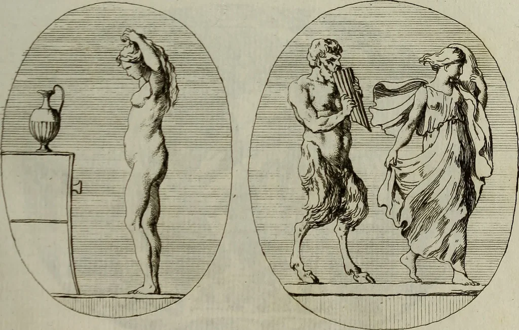 An illustration from Recueil d'antiquités égyptiennes, étrusques, greques et romaines, 1752, leaf 372