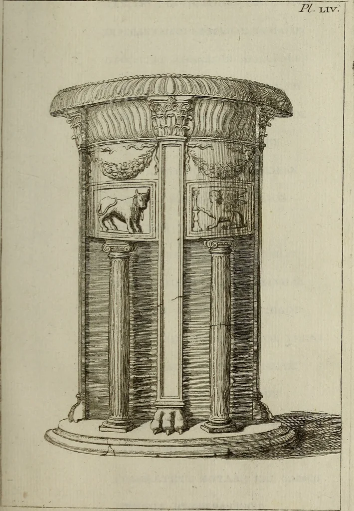 An illustration from Recueil d'antiquités égyptiennes, étrusques, greques et romaines, 1752, leaf 394
