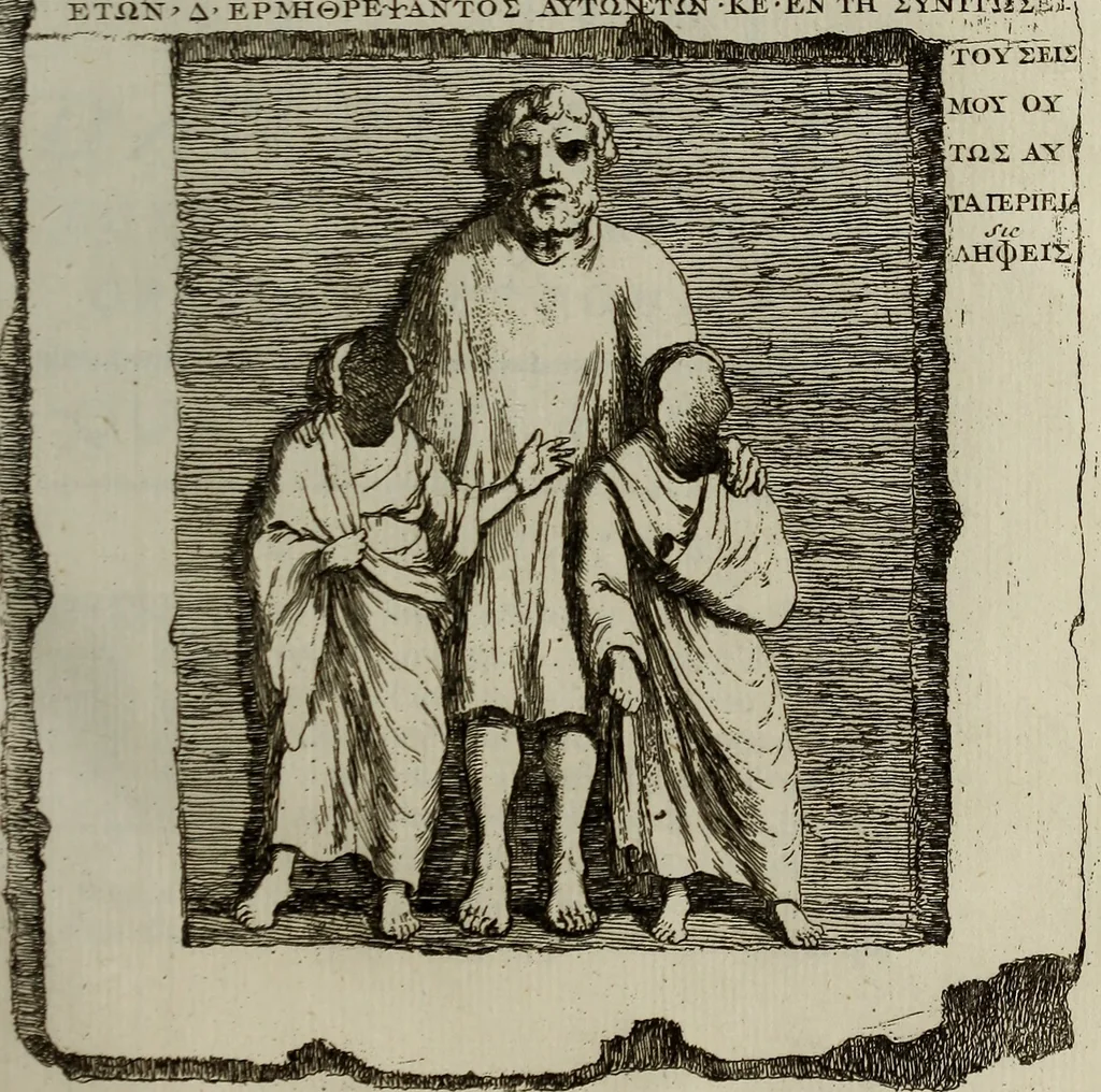 An illustration from Recueil d'antiquités égyptiennes, étrusques, greques et romaines, 1752, leaf 442